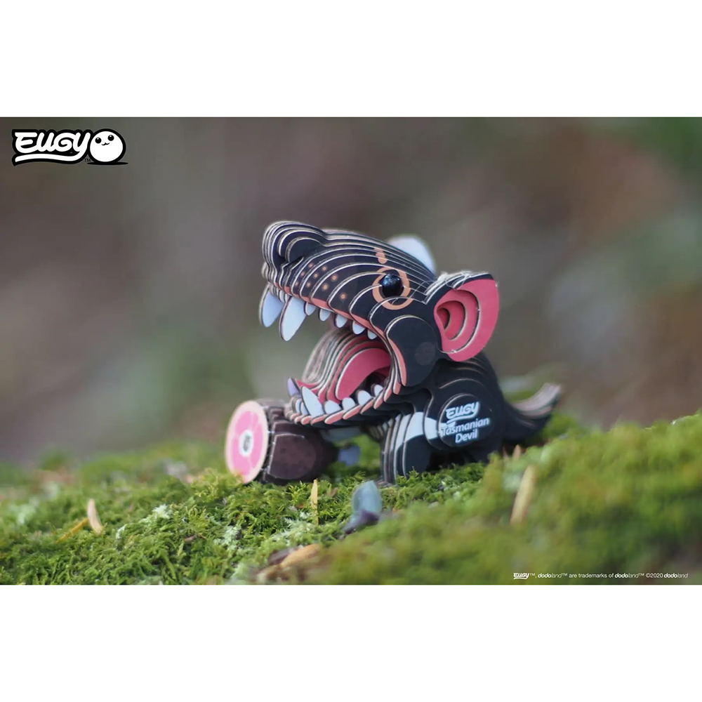 3D пазл EUGY Зоопарк Тасманський диявол (XEG-035) Вік від 6 років