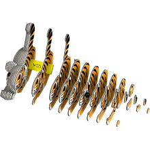 3D пазл EUGY Зоопарк Тигр (XEG-012)