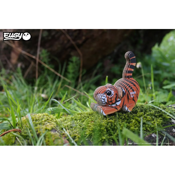 Фото 3D пазл EUGY Зоопарк Тигр (XEG-012)