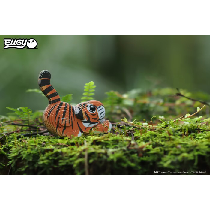 Зовнішній вигляд 3D пазл EUGY Зоопарк Тигр (XEG-012)