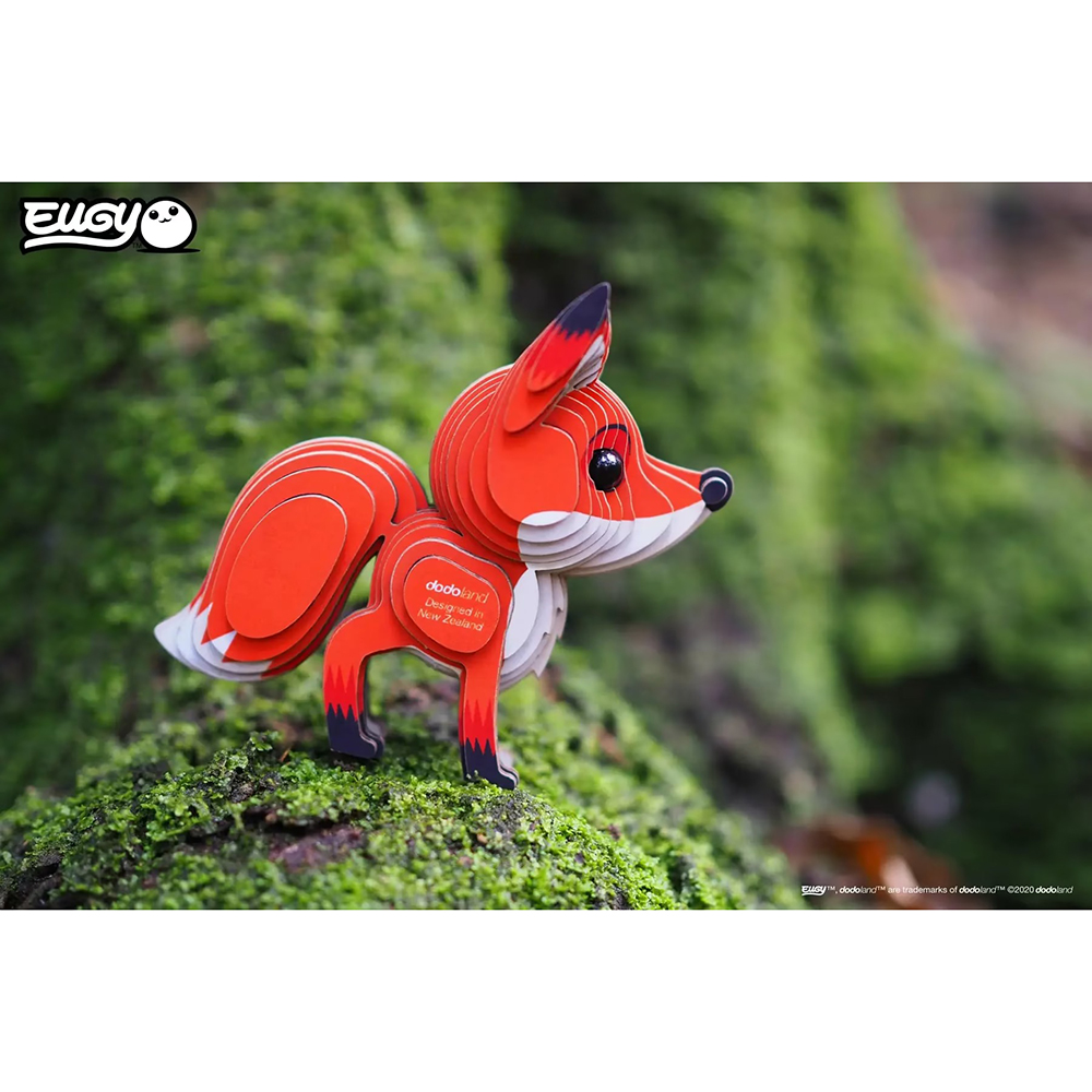 3D пазл EUGY Зоопарк Червона лисиця (XEG-072) Вік від 6 років