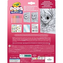 Набор для творчества CRAYOLA POPS 3D Волшебный мир (04-2801)