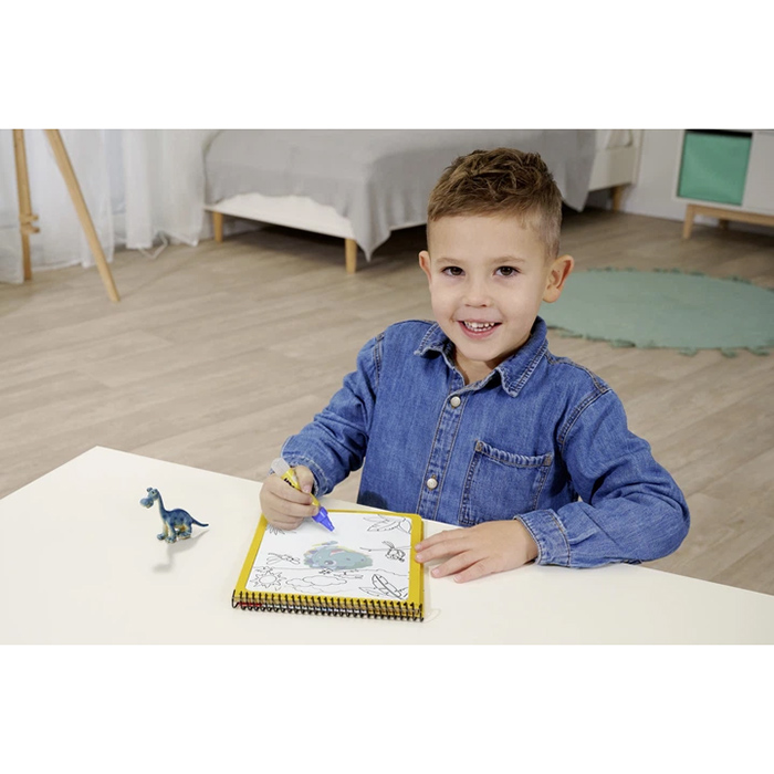 Фото Книжка-розмальовка SIMBA Діно з водяною ручкою (6334633)