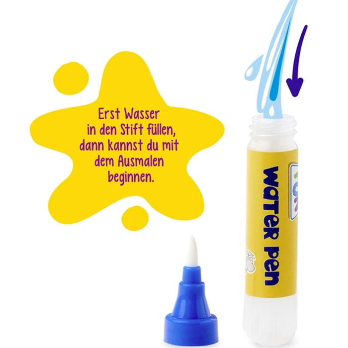 Книжка-розмальовка SIMBA Ферма з водяною ручкою (6334634) Вік від 3 років