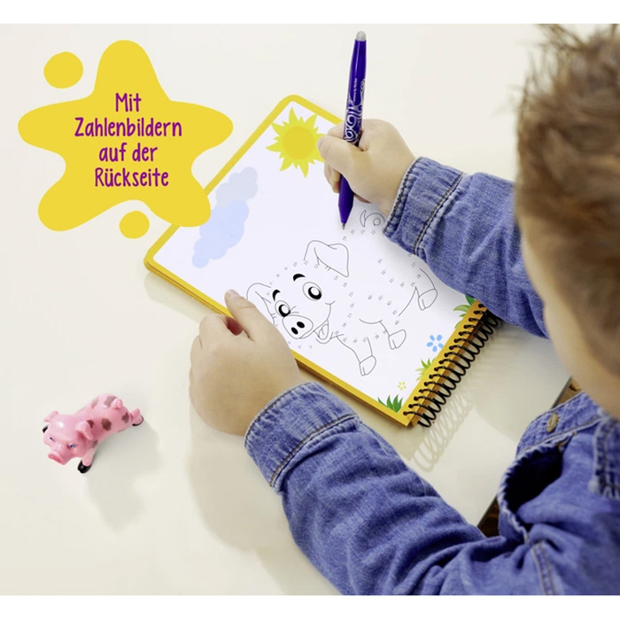 Зовнішній вигляд Книжка-розмальовка SIMBA Ферма з водяною ручкою (6334634)