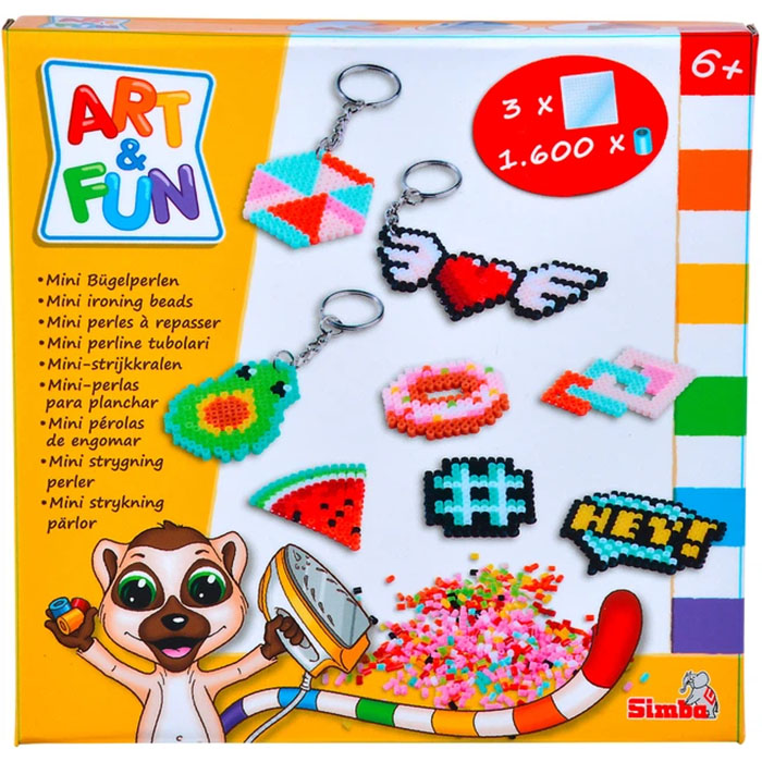 Термомозаїка SIMBA Міні брелоки 1600 елементів (6374631)