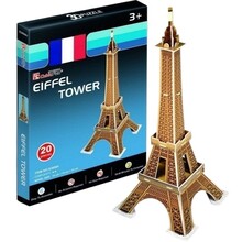 3D пазл CUBIC FUN Эйфелева башня мини (S3006h)