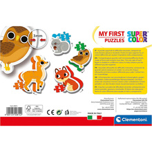 Пазл CLEMENTONI My First Puzzles 4 in 1 Forest Animals(20814)