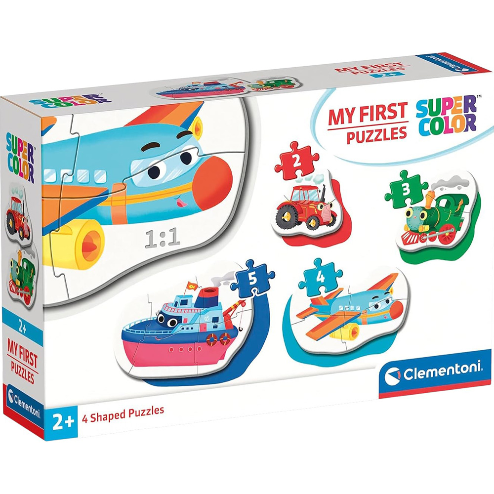 Пазл CLEMENTONI My First Puzzles 4 in 1 Means of Transport (20811)