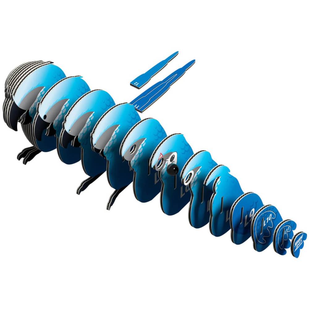 Пазл 3D EUGY Зоопарк Маленький синій ара (XEG-123) Вік від 6 років