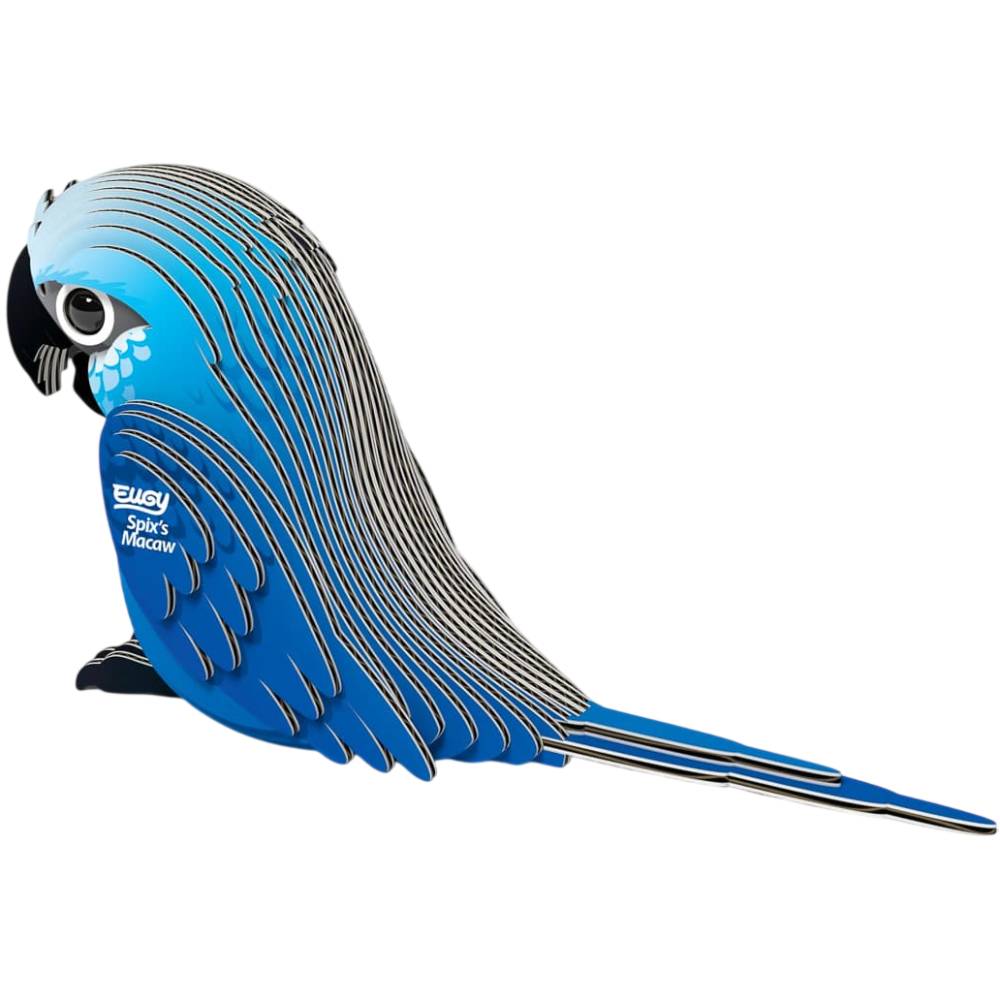 Пазл 3D EUGY Зоопарк Маленький синій ара (XEG-123) Для кого універсально