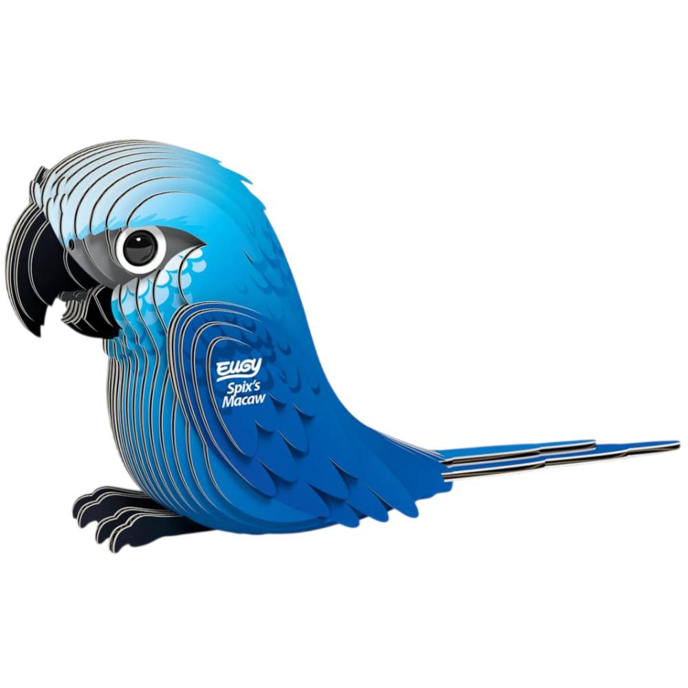 Пазл 3D EUGY Зоопарк Маленький синій ара (XEG-123)