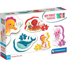 Пазл CLEMENTONI My First Puzzles 4 in 1 Sea Life (20835)