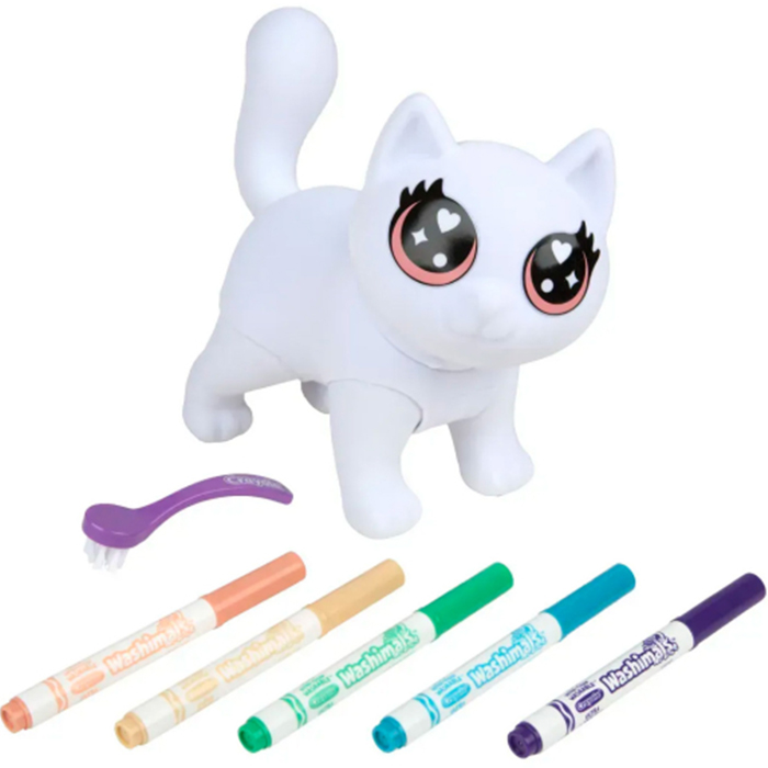 Набір для творчості CRAYOLA Washimals Котик-велетень (74-7518) Для кого універсально