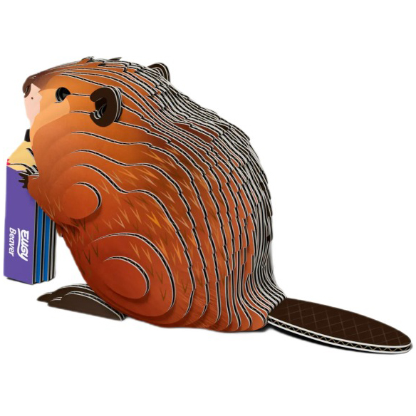 3D Пазл EUGY Зоопарк Бобер (XEG-127) Вік від 6 років