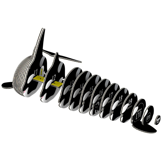 3D Пазл EUGY Зоопарк Косатка (XEG-020) Для кого универсально