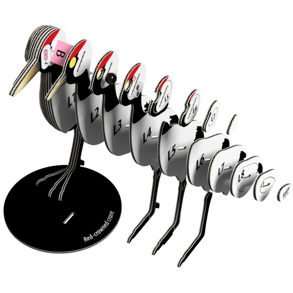 3D Пазл EUGY Зоопарк Лелека (XEG-125) Для кого універсально