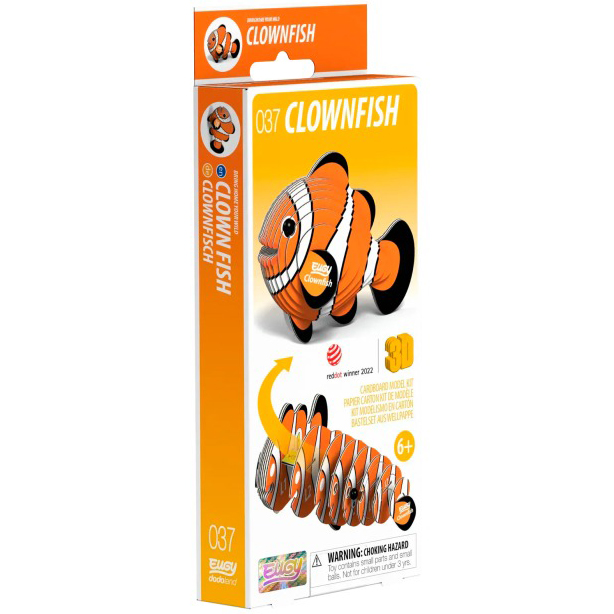 3D Пазл EUGY Зоопарк Рыба - клоун (XEG-037) Пазлы трехмерный