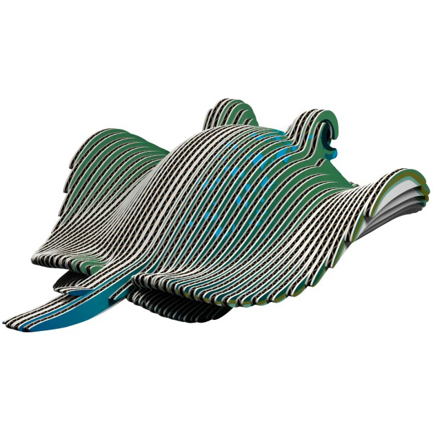 3D Пазл EUGY Зоопарк Скат (XEG-102) Тематика пазла водный мир
