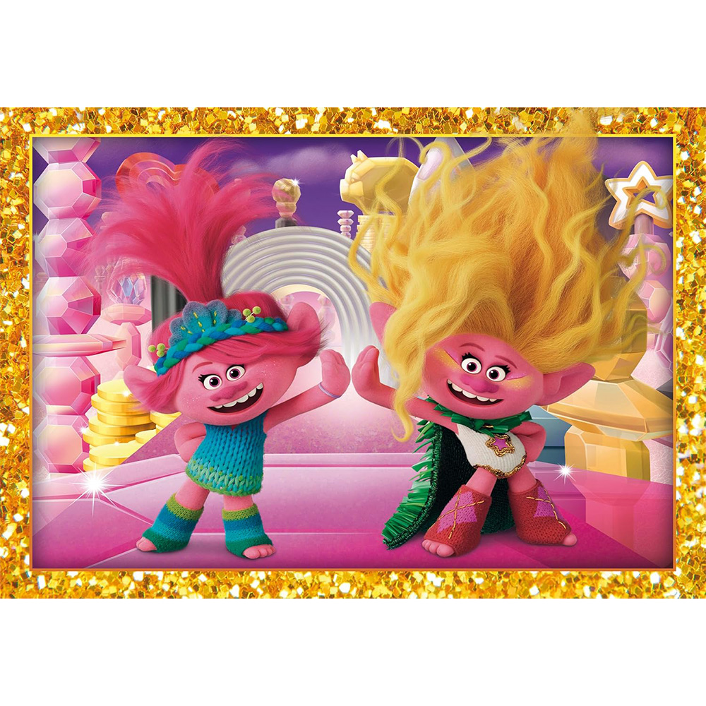 Пазл CLEMENTONI 4 in 1 Trolls (21527) Для кого універсально