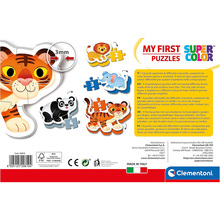 Пазл CLEMENTONI My First Puzzles 4 in 1 Wild Animals (20810)