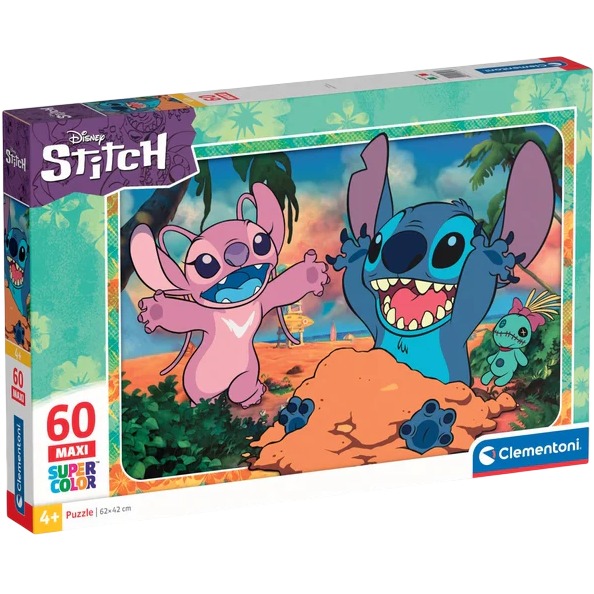 Пазл Clementoni Disney Stitch MAXI 60 ел (26596)