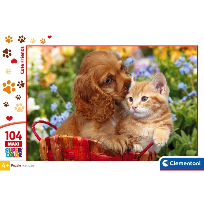 Пазл Clementoni Noli Cute Friends MAXI 104 эл (25763)
