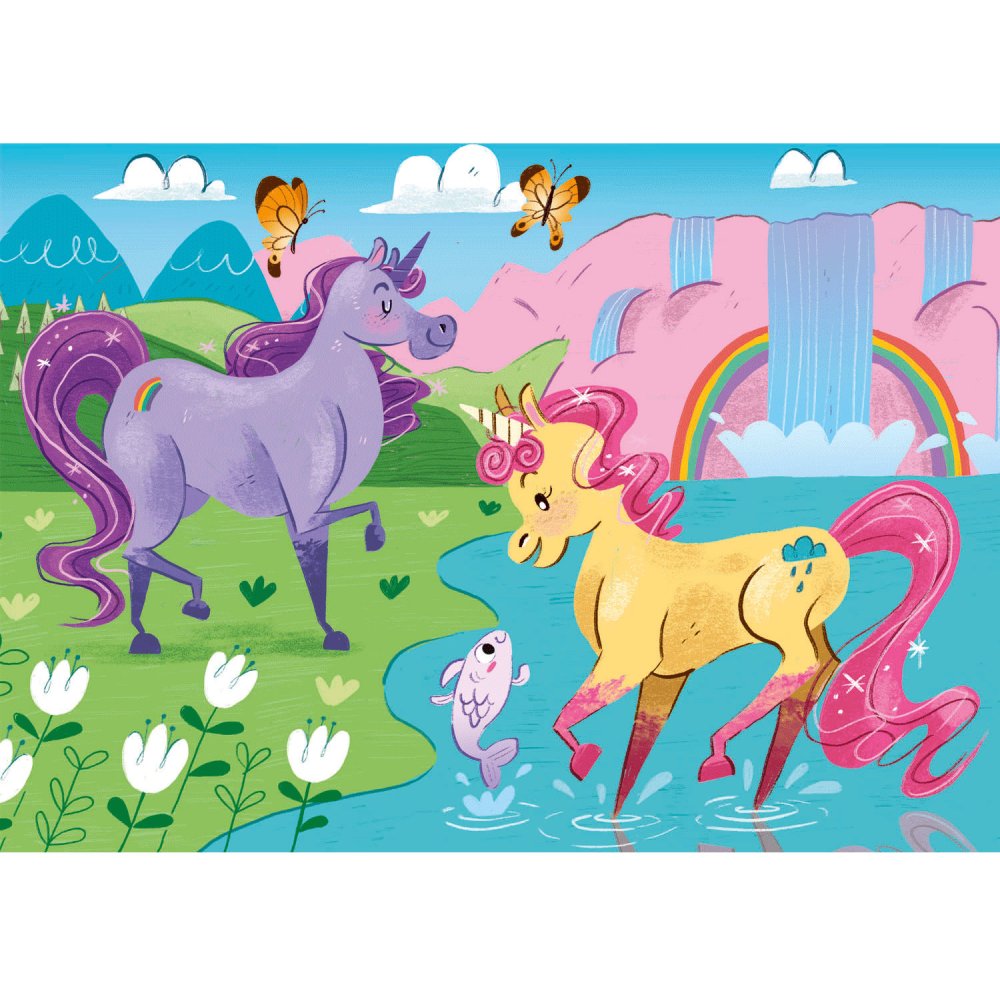 Пазл Clementoni I Believe in Unicorns 2 x 20 ел (24754) Для кого для дівчаток