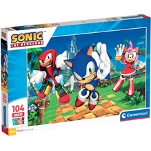 Пазл Clementoni Sonic серія MAXI 104 ел (25764)