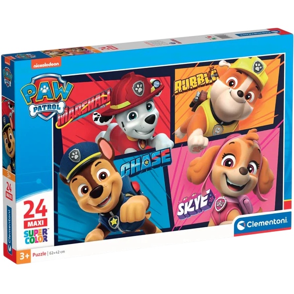 Пазл Clementoni Paw Patrol. New серія MAXI 24 ел (24238)
