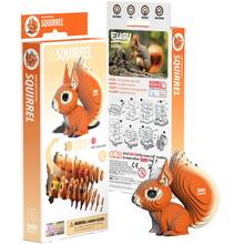 3D пазл EUGY Зоопарк Белка 39 эл (XEG-083)