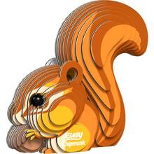 3D пазл EUGY Зоопарк Бурундук 38 ел (XEG-041)