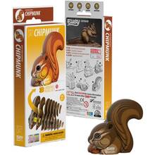 3D пазл EUGY Зоопарк Бурундук 38 ел (XEG-041)