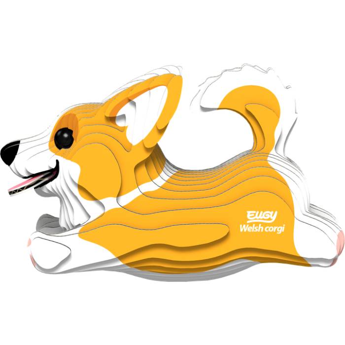 3D пазл EUGY Зоопарк Вельш корги 28 ел (XEG-080) Для кого універсально