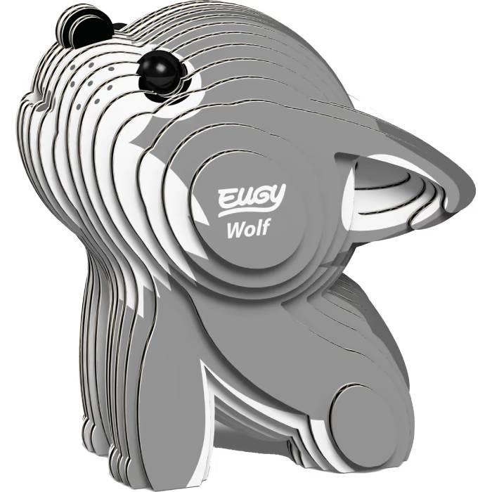 3D пазл EUGY Зоопарк Вовк 24 ел (XEG-040)