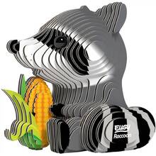 3D пазл EUGY Зоопарк Єнот 49 ел (XEG-103)