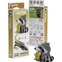 3D пазл EUGY Зоопарк Єнот 49 ел (XEG-103)