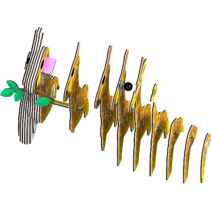 3D пазл EUGY Зоопарк Жираф 21 эл (XEG-009) Для кого универсально