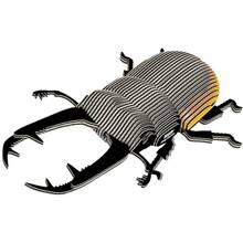 3D пазл EUGY Зоопарк Жук-олень 36 ел (XEG-114)