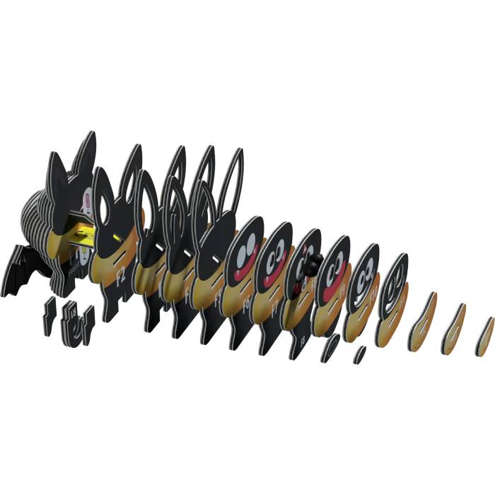 3D пазл EUGY Зоопарк Летучая мышь 39 эл (XEG-093) Для кого универсально