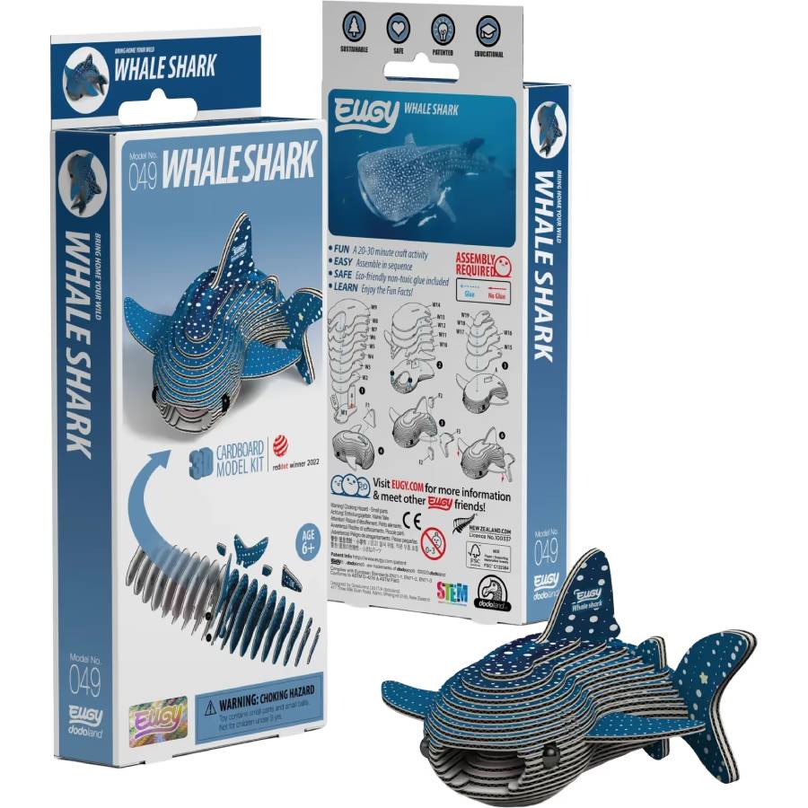 3D пазл EUGY Зоопарк Китова акула 24 ел (XEG-049) Вік від 6 років