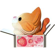 3D пазл EUGY Зоопарк Кошеня руде 25 ел (XEG-087)