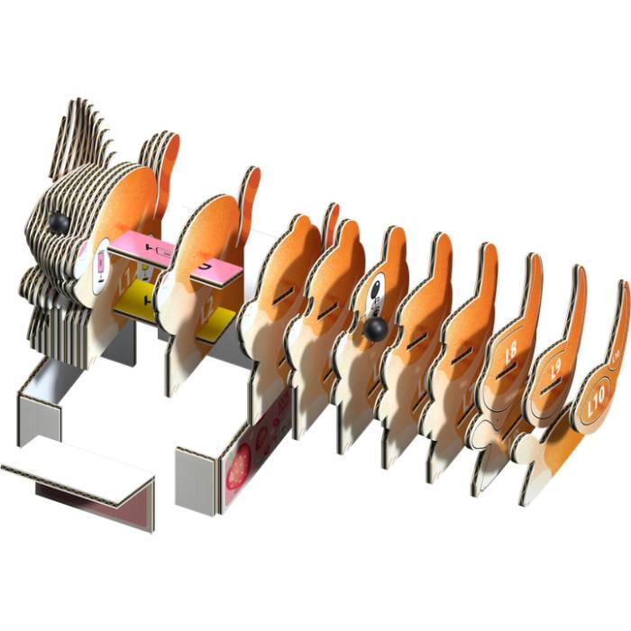 3D пазл EUGY Зоопарк Кошеня руде 25 ел (XEG-087) Вік від 6 років