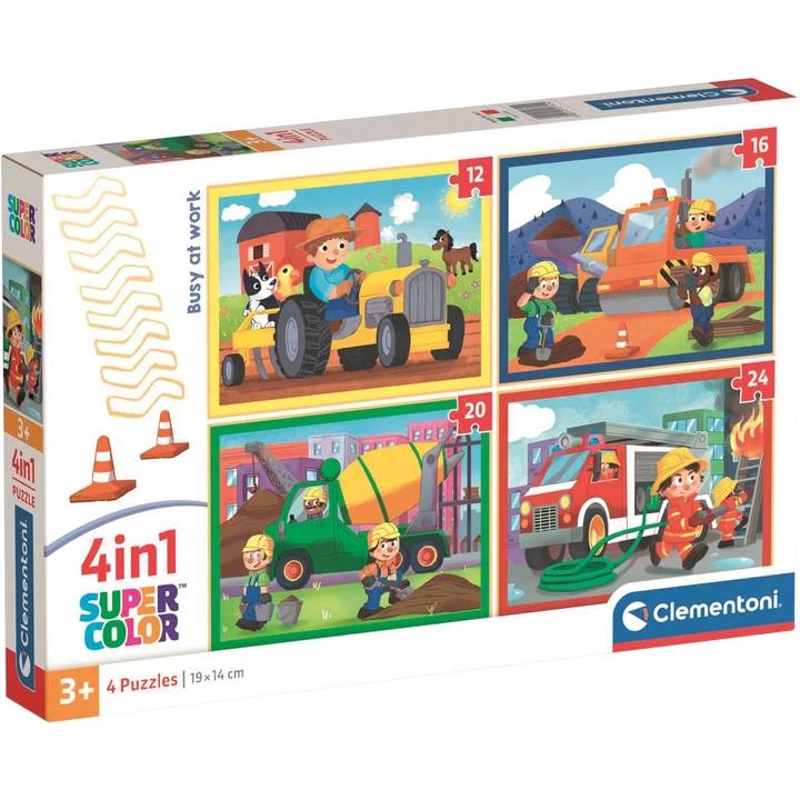 Набір пазлів CLEMENTONI Busy At Work 72 ел (21741)