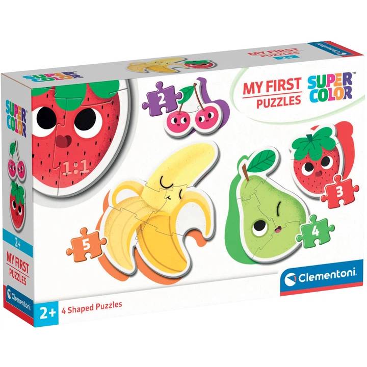 Набір пазлів CLEMENTONI Fruits My First Puzzles 14 ел (20815) Предмет вивчення логіка