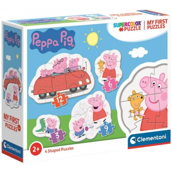 Набор пазлов CLEMENTONI Peppa Pig My First Puzzles 30 эл (20829) Предмет изучения логика 