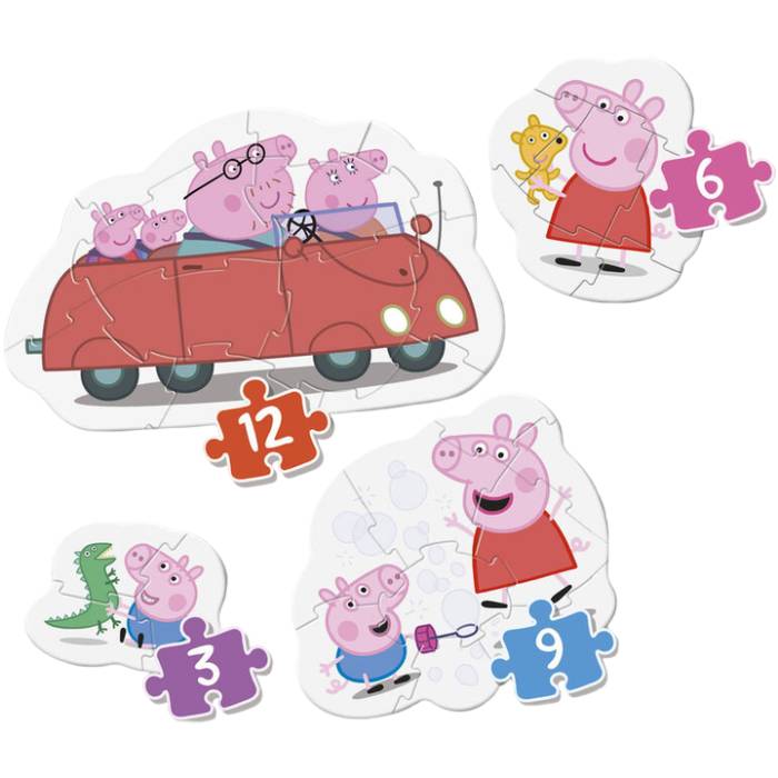 Набор пазлов CLEMENTONI Peppa Pig My First Puzzles 30 эл (20829)