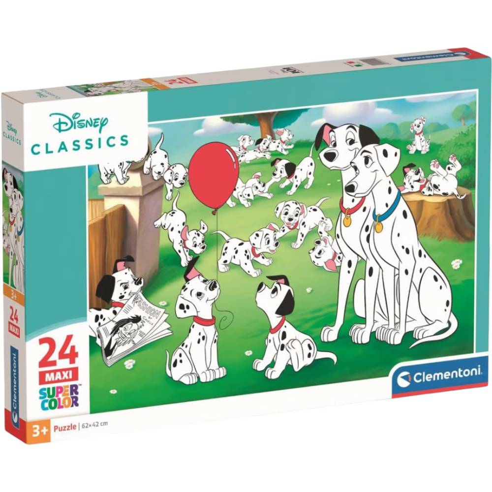 Пазл CLEMENTONI Disney Classics "MAXI" 24 ел (24245) Предмет вивчення логіка
