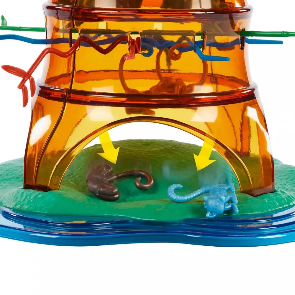 Фото Настольная игра Mattel Games Обезьянки-акробатки на дереве (HTW65)