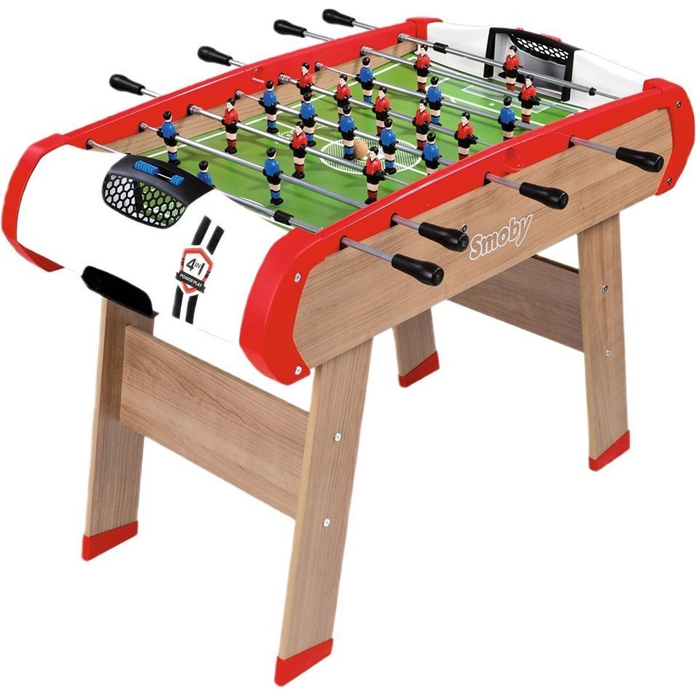 Настольный футбол SMOBY Павер Плей 4 в 1 (7600640002)